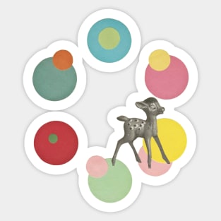 Go Bambi! Sticker